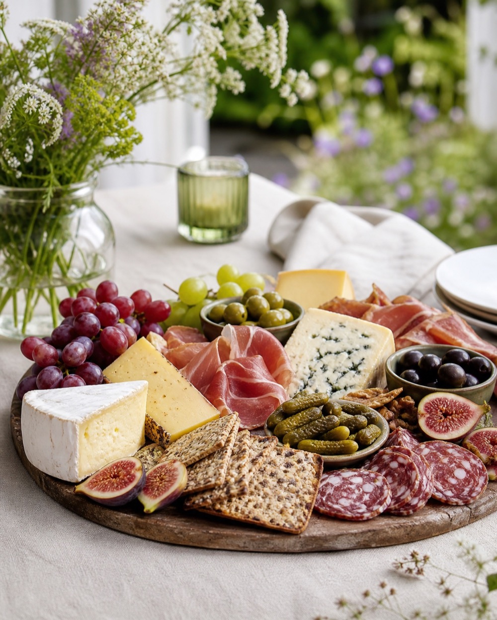 Luxe borrelplank voor een zomers feest
